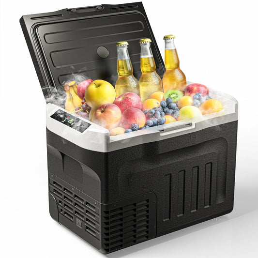 20/30L Portable Car Refrigerator Compressor Dual Zone Mini Fridge Freezer Cooler Ice Box Keep Cool for Camping Fishing
