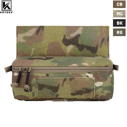 Tactical Vest Chest Mini Dangler Drop Pouch For JPC CPC LBT D3CR MK3 MK4 Plate Carrier Storage Mini Abdominal Fanny Pack