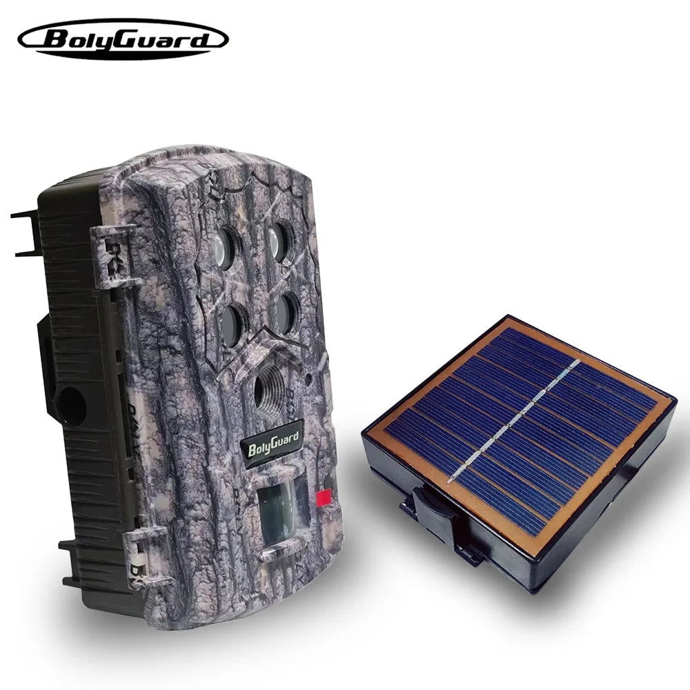 BolyGuard Trail Hunting Camera BG590 4K FHD 45MP Wildlife Outdoor Camera IP68 Waterproof 940nm 30M Black IR Night Vision 2" LCD