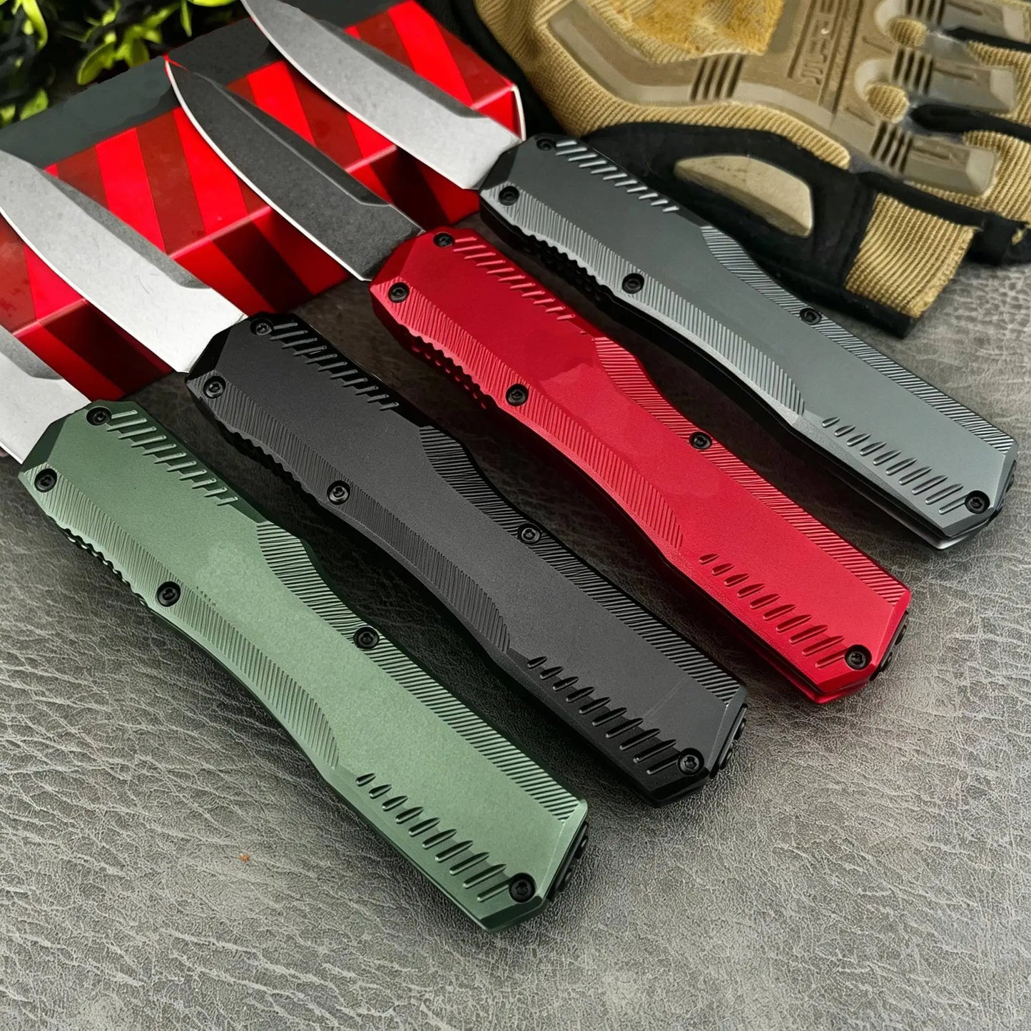 KS 9000 Outdoor Camping Folding Knife, K50 Pocket Knife with D2 Steel Blade & T6 Aluminum Handle, Multi-purpose Outdoor EDC Camping Tool, Ideal Gift for Friends