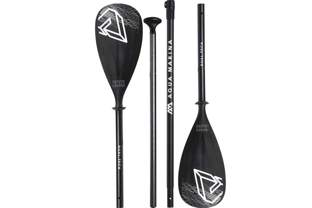 Aqua Marina DUAL-TECH 2-in-I Aluminum iSUP & Kayak Paddle (3-4 sections)