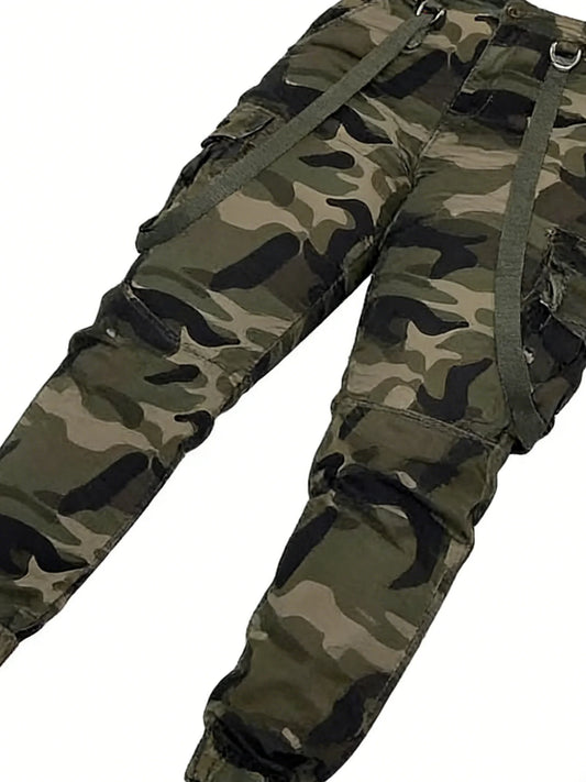 Camouflage Tactical Hunting Outdoor Pants Men’s Camping Fishing Climbing Pants