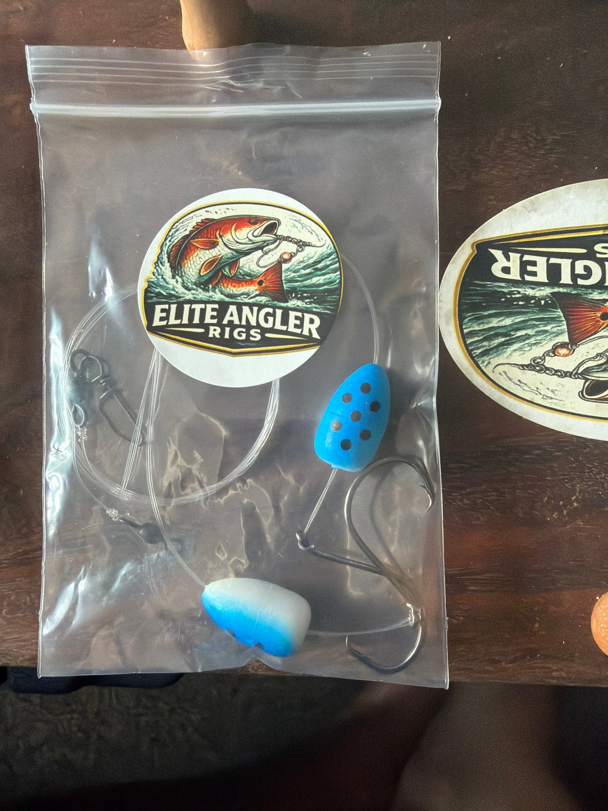 Pompano Rig - 2/0 Circle Hook with different color options.