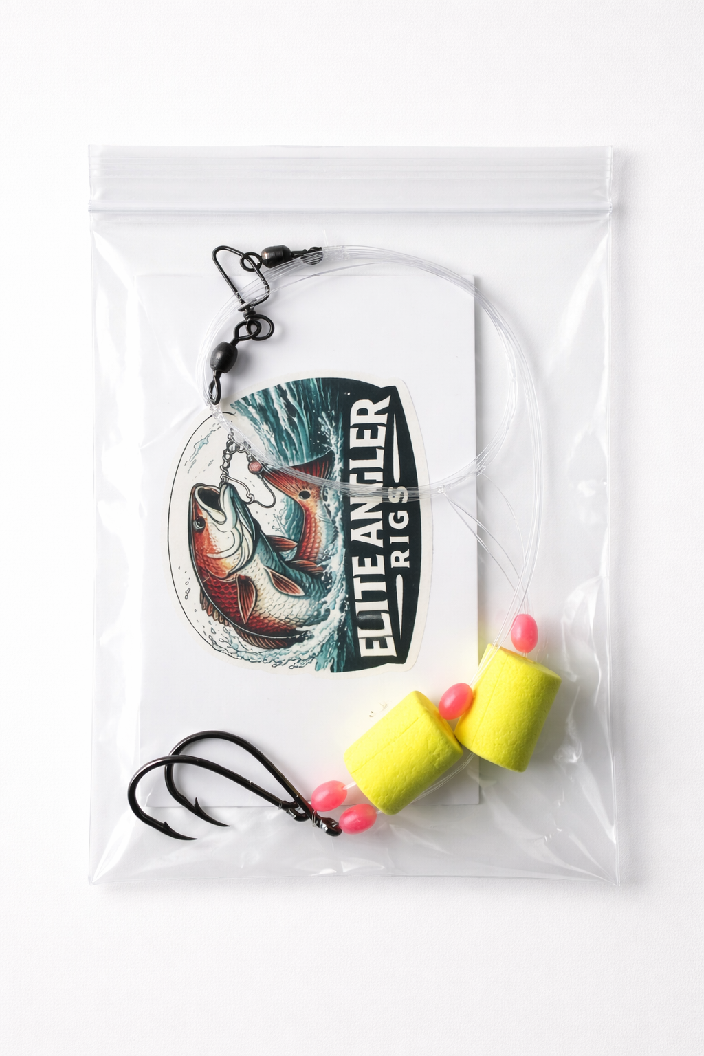 Pompano Rig - 2/0 Circle Hook with different color options.