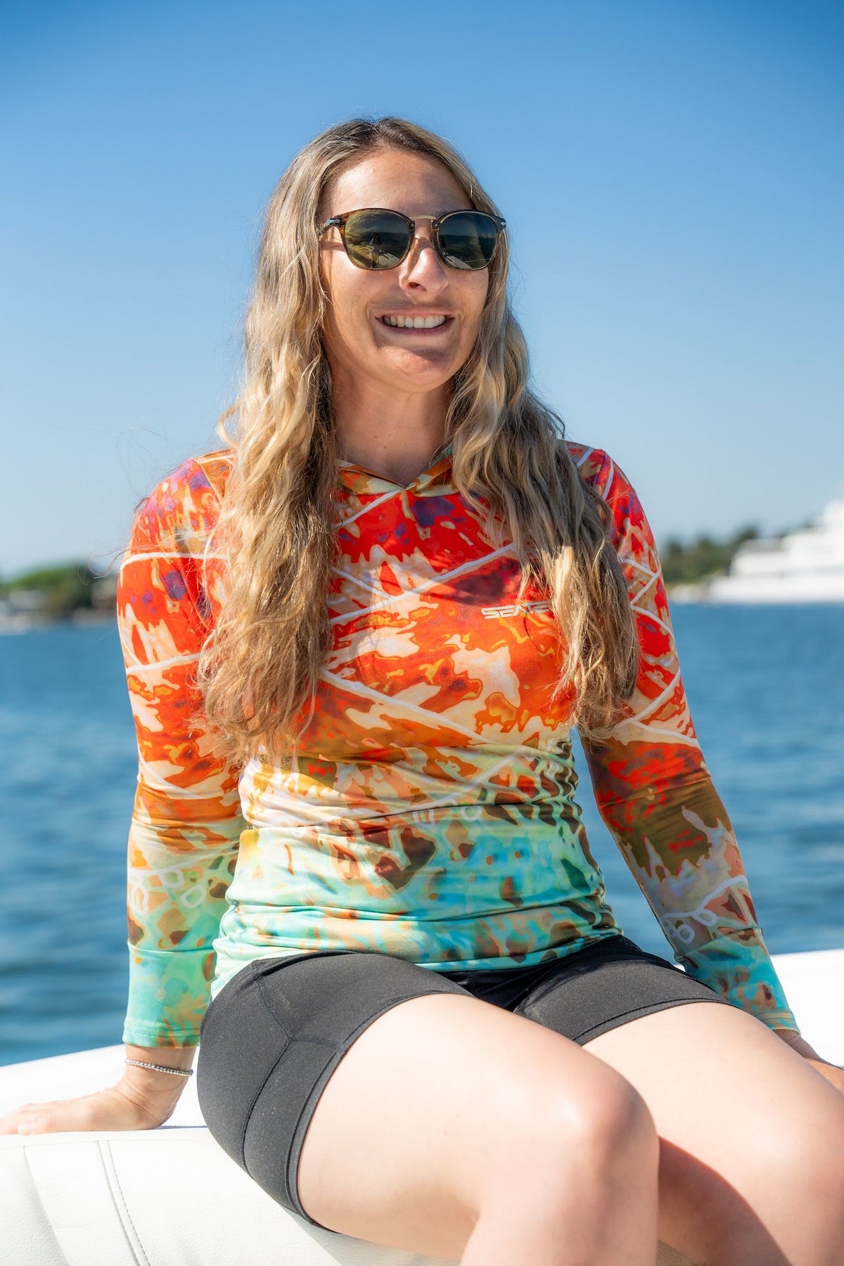 Sea Turtle Sport Tec Hooded Long Sleeve – Women's