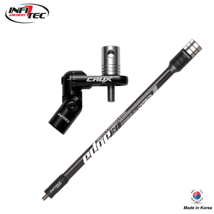 Crux Compound V-Bar & Nexus Edge 3 High Module Carbon Stabilizer Set