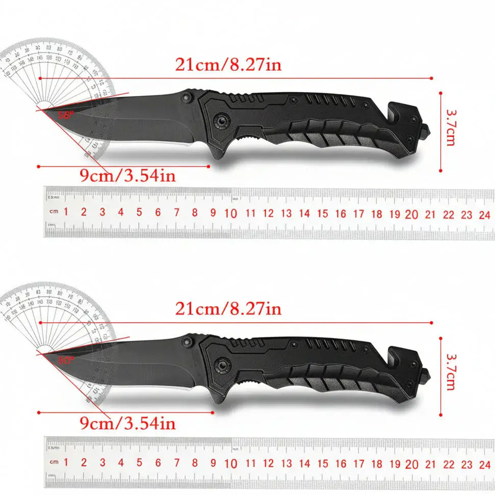 Folding Camping Knife with Safety Lock – Portable EDC Pocket Knife for Fishing & Outdoor Use-4