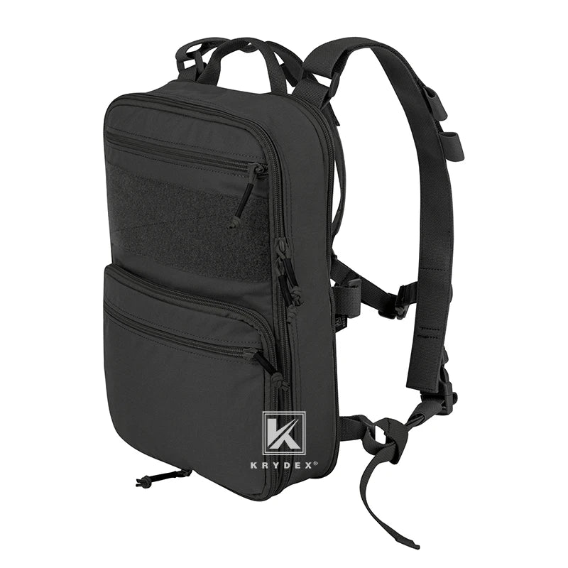 Tactical D3 Flatpack Backpack Upgraded Version 23L Expandable Assaulter Pack Hydration MOLLE / Strap Backpack