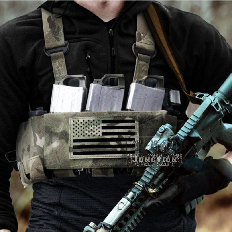 Tactical 5.56 Chest Rig Airsoft Cummerbund Concealed Lightweight Vest плитоноска тактическая WIth 3*5.56 2*Pistol Mag