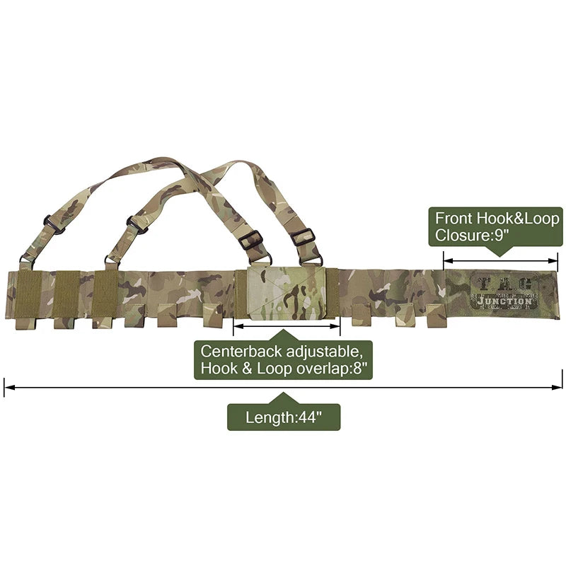 Tactical 5.56 Chest Rig Airsoft Cummerbund Concealed Lightweight Vest плитоноска тактическая WIth 3*5.56 2*Pistol Mag