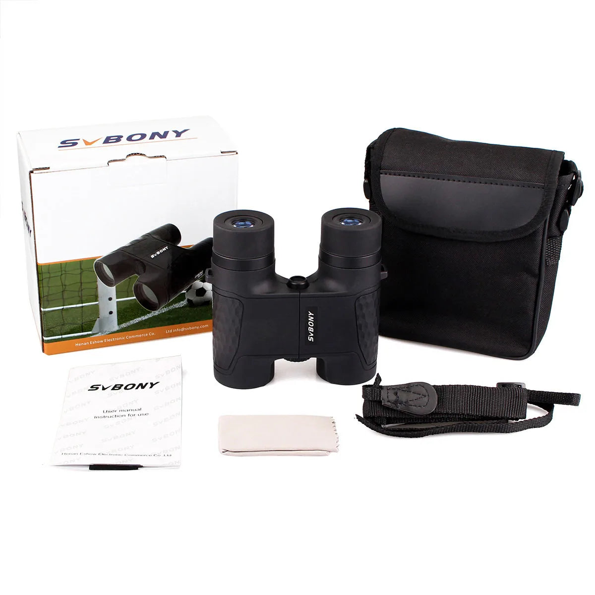Svbony SV30 8x32/10x42 Fixed Focus Binoculars Powerful  Waterproof Telescope Roof Prism for Camping Hiking Travling Equipment