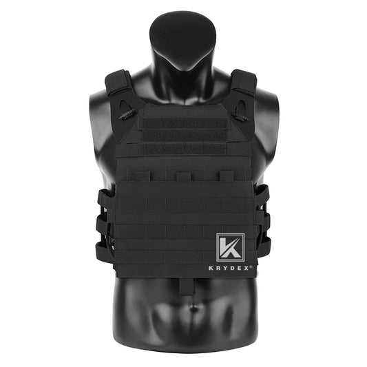 Tactical Plate Carrier Quick Release Assaulter Armor Vest High Speed Instant Cummerbund/Shoulder Strap Black