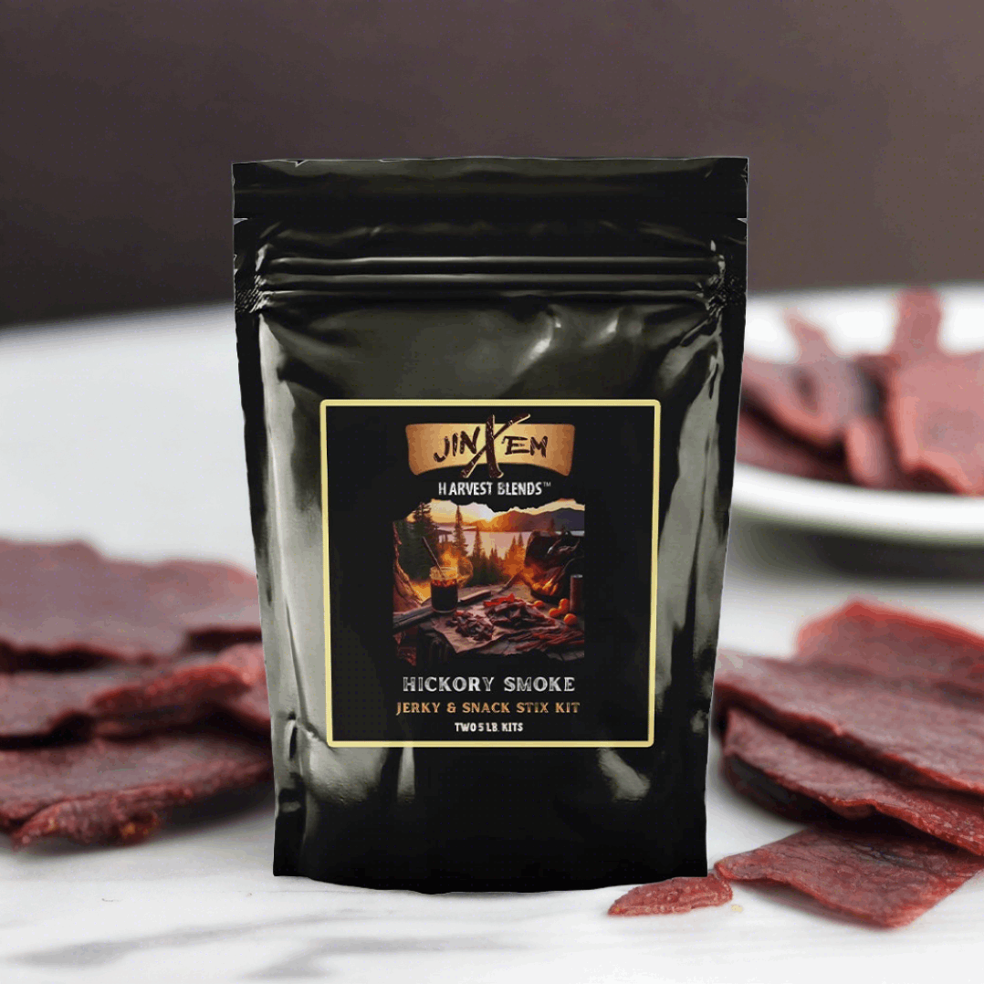 Hickory Smoke Jerky Seasoning & Snack Stix Kit