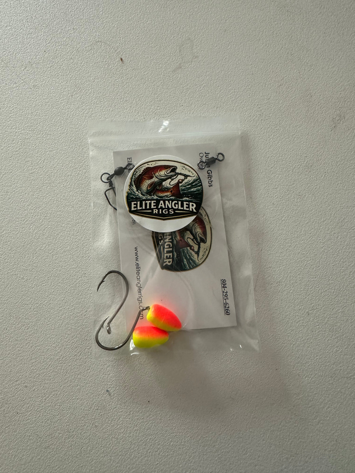 Pompano Rig - 2/0 Circle Hook with different color options.