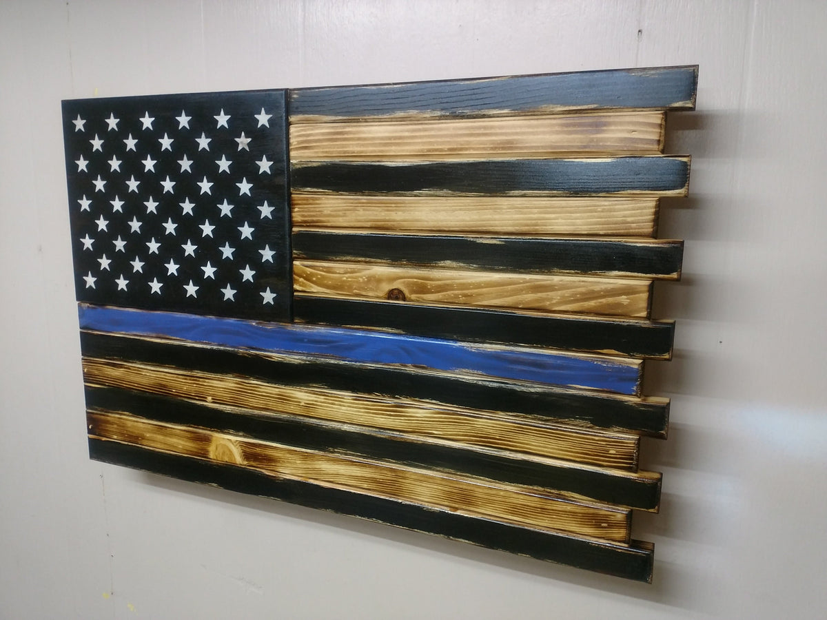 Single Compartment Small American Flag Gun Concealment Case