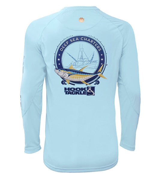 Men's Tuna Charters L/S UV Fishing Shirt