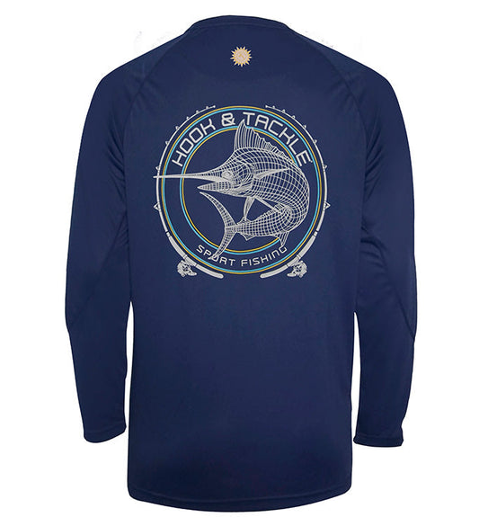 Men's Marlin Wired L/S UV Fishing Shirt