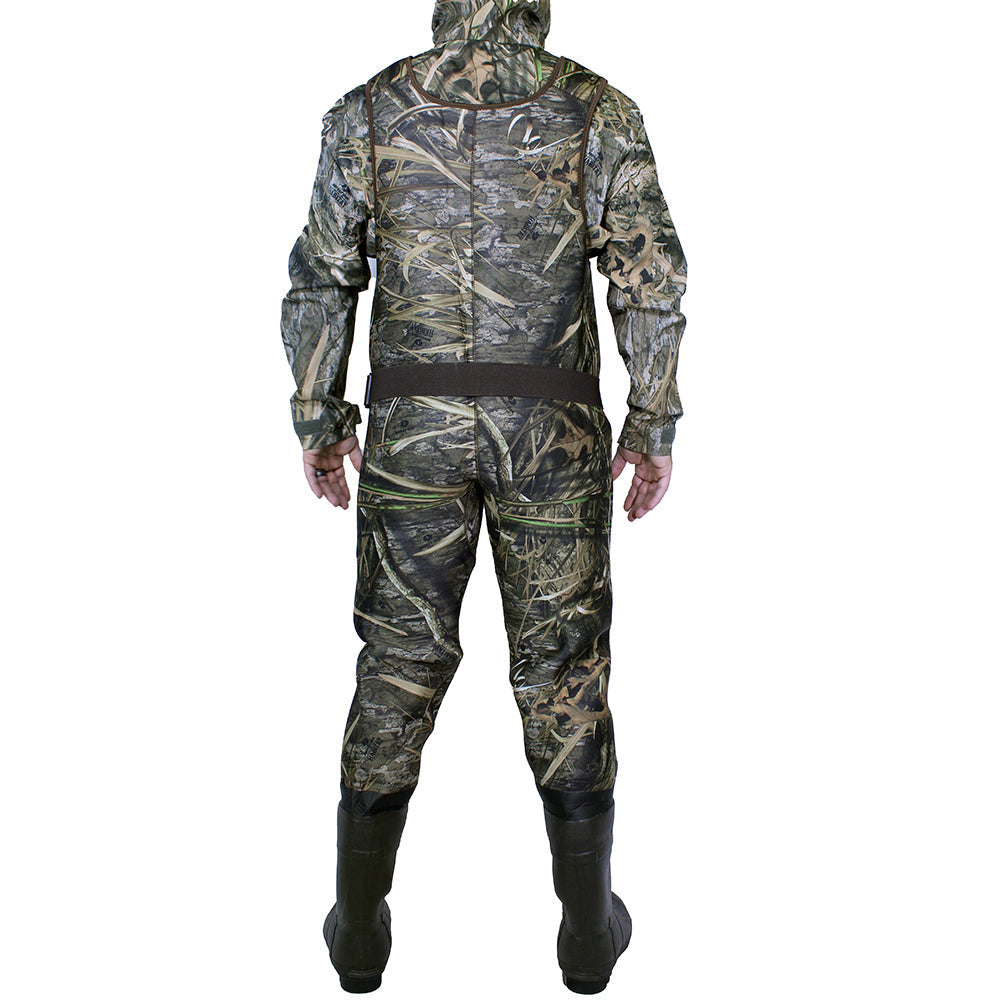 BAYOU 3.5mm Neoprene Camo Chest Wader – 600g Boots