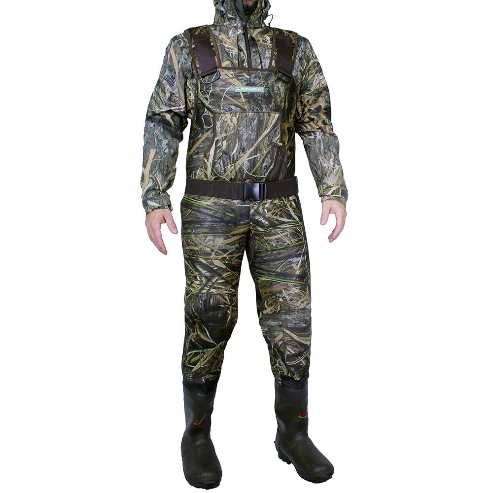 BAYOU 3.5mm Neoprene Camo Chest Wader – 600g Boots
