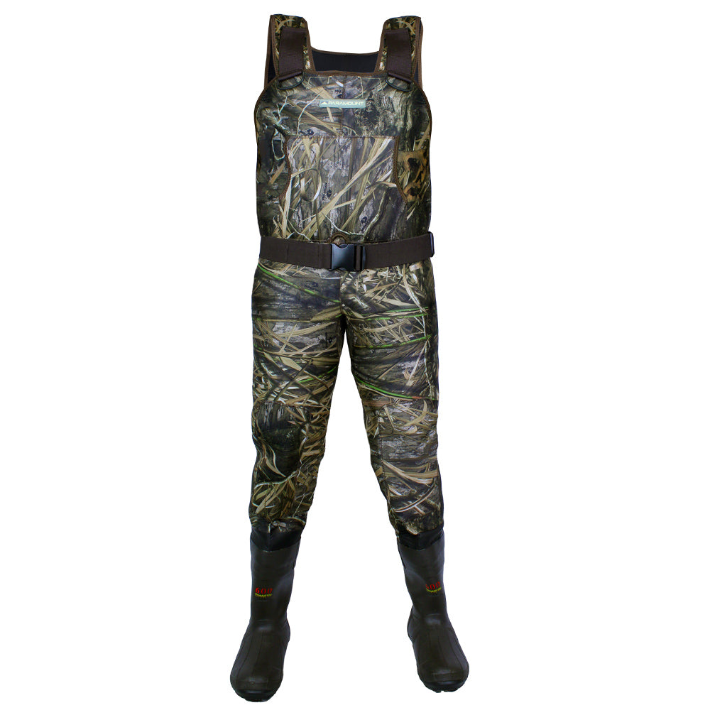 BAYOU 3.5mm Neoprene Camo Chest Wader – 600g Boots