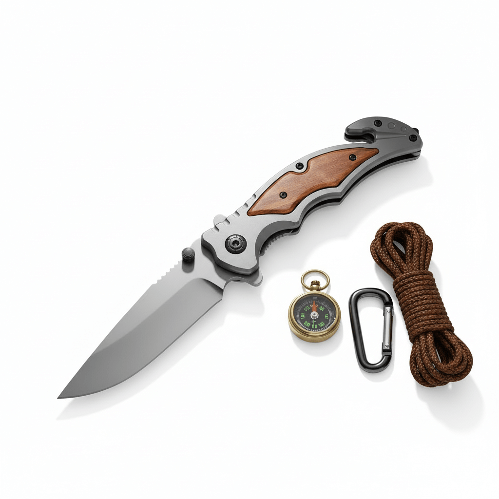 Mini Tactical Folding pocket Knife | Survival Hunting & Camping Knife-0