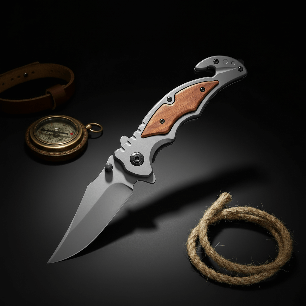Mini Tactical Folding pocket Knife | Survival Hunting & Camping Knife-1