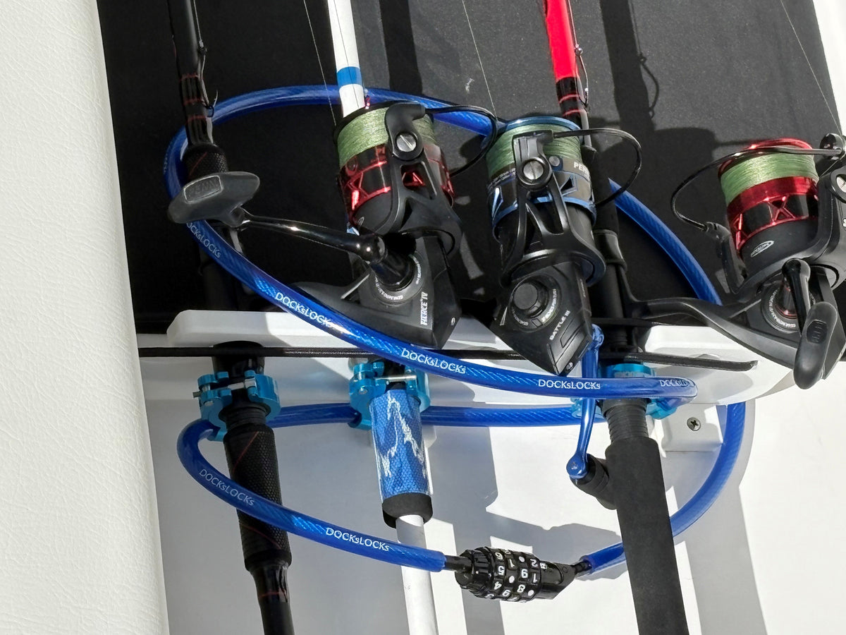 DocksLocks Fishing Rod & Reel Lock