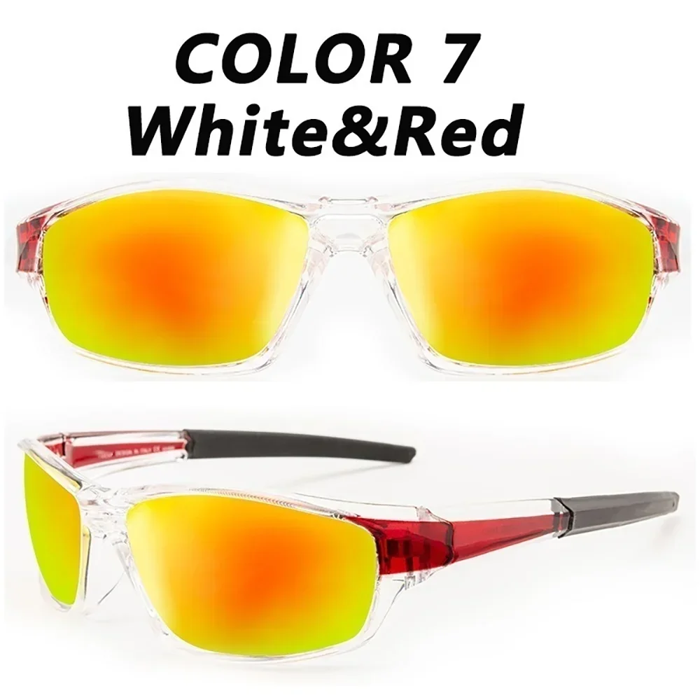 Sports Polarized Sunglasses for Men Lightweight Night Vision Male Shades Cycling Driving Fishing Fashion Mirror Sunglass De Sol