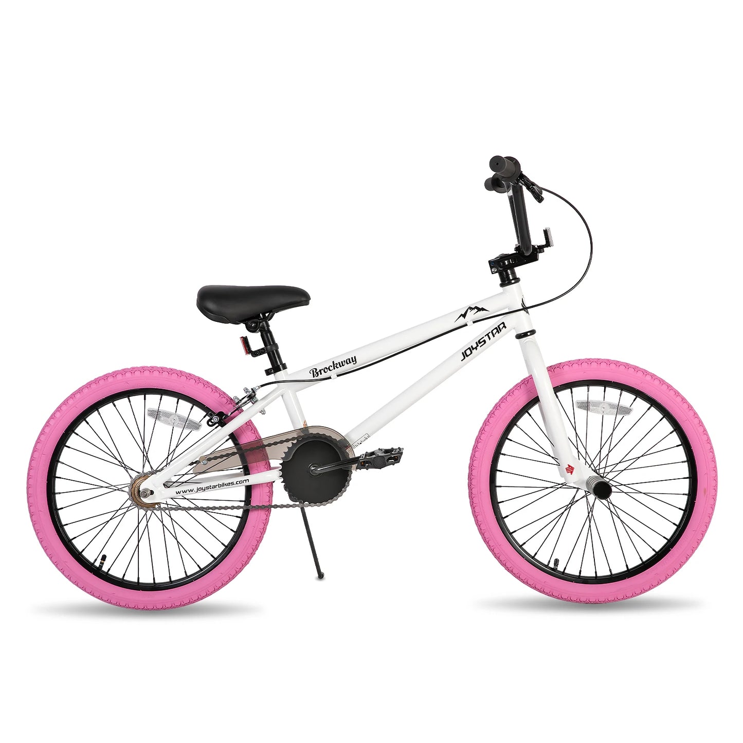 JOYSTAR Brockway Freestyle Kids BMX Bike 20" 24" Unisex Beginner Bicycles with 2 Pegs Multiple Colors for 6-12 Years Old