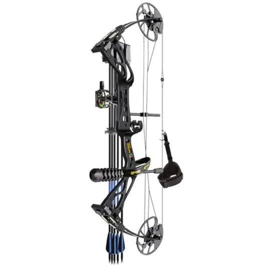 Archery Dragon X8 RTH Compound Bow Package for Adults and Teens 18-31 Draw Length 0-70 Lbs Draw Weight up to IBO 310 fps No Bow