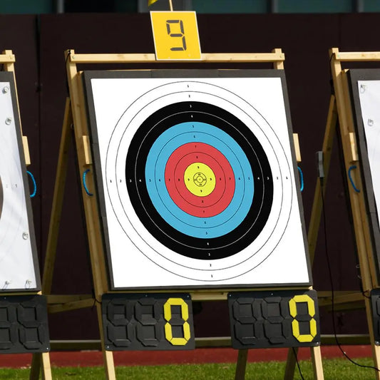 10pcs/Pack 40x40cm Archery Targets Paper Practice Bow and Arrow Targets Training Bow Arrow Darts Papers Hunting Shoot Accessorie