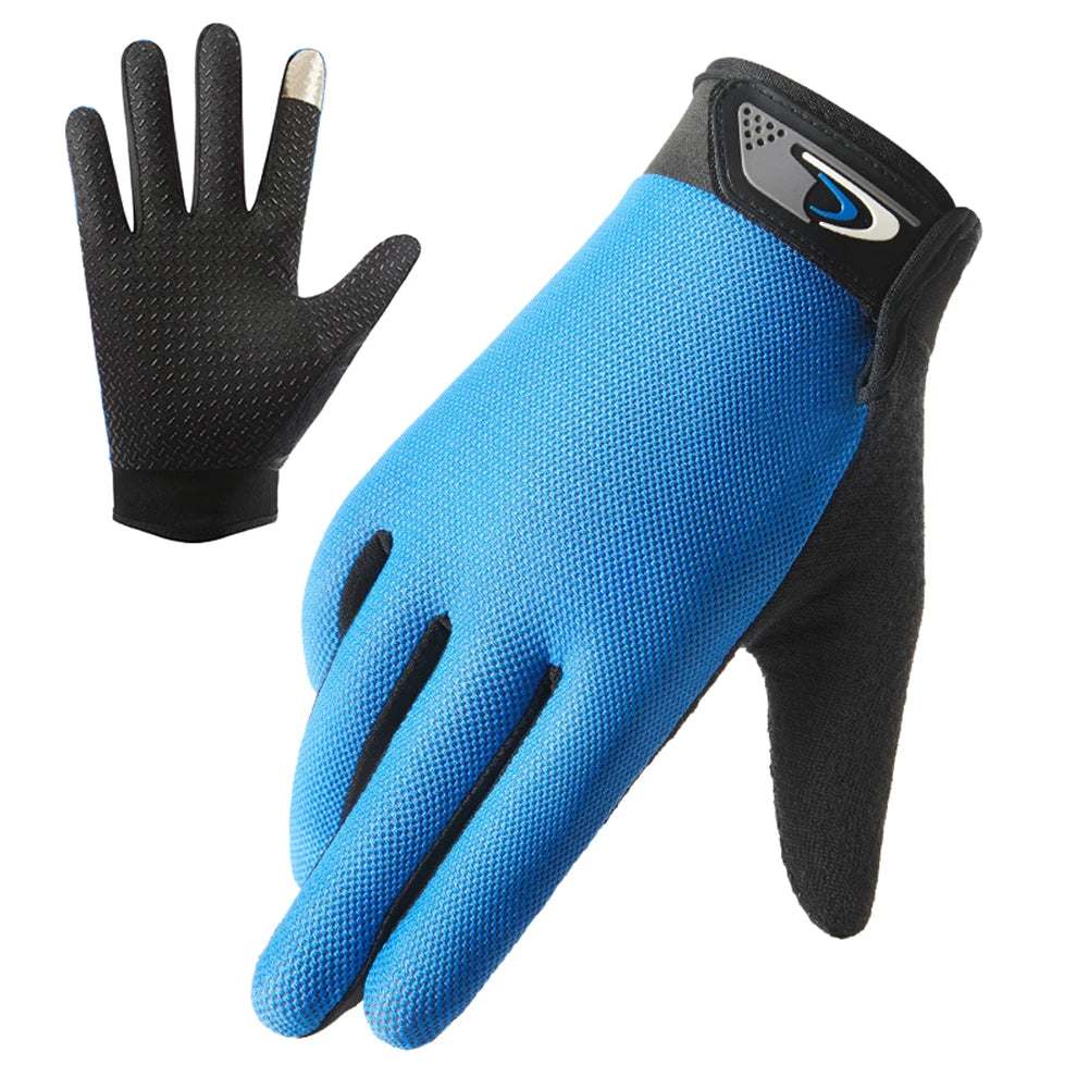Full Finger Fishing Gloves Summer Men Women's Fishing Gloves Long Mtb Touchscreen Breathable Fishing Accessories