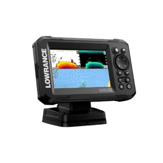 Eagle 4 5 7 and 9 Fish Finders with IPS Screen for Marine Navigation Black High-Resolution Display Durable Design