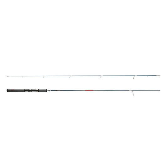 Fishing rod for freshwater angling, graphite composite material, black color, ultra-sensitive tip and durable 2-piece design