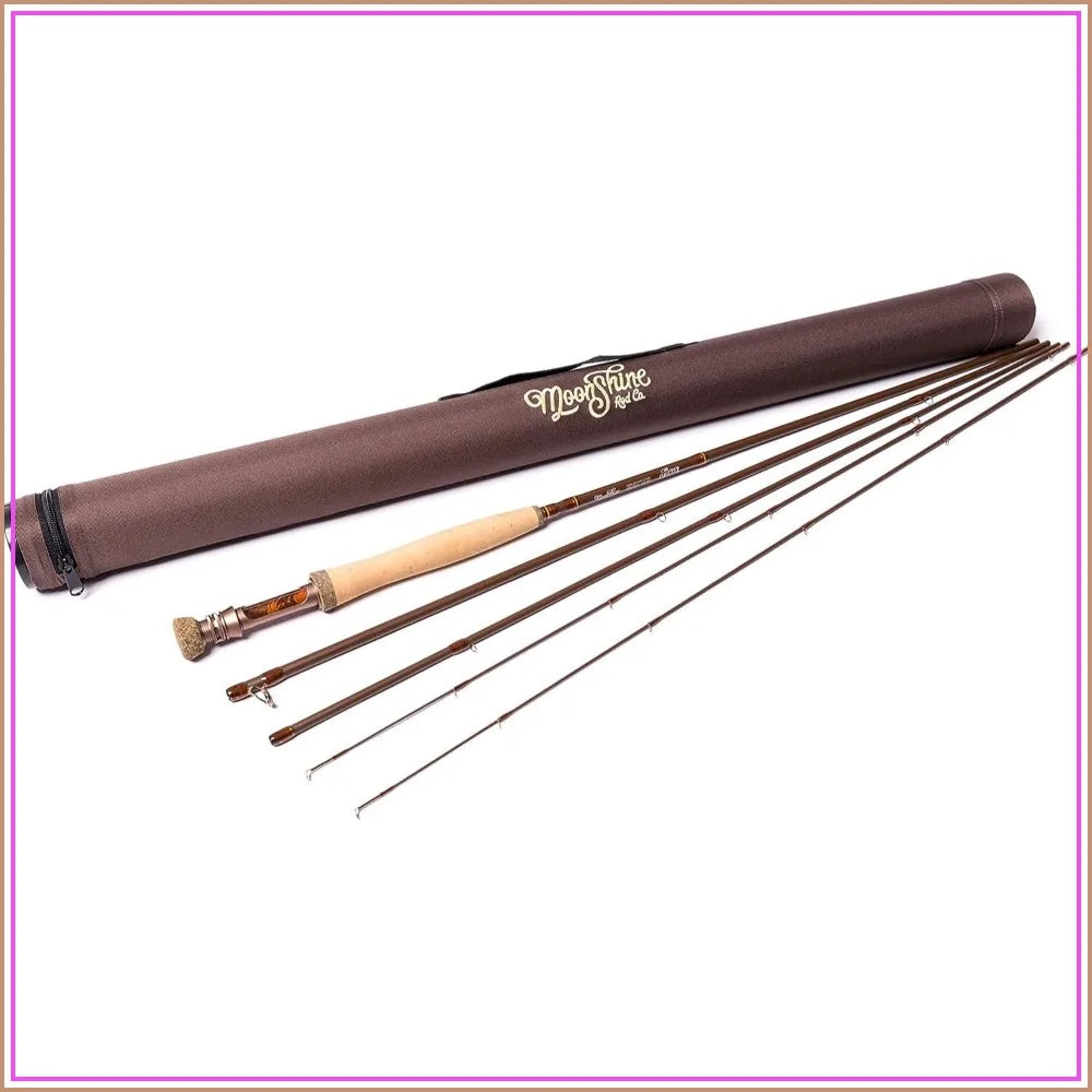 Fast Action Fly Fishing Rod – Carbon Fiber Graphite with Travel Case – 2WT to 12WT