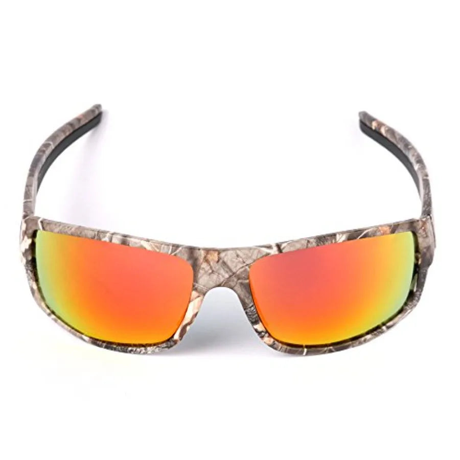 Polarized Outdoor Sports Sunglasses Tr90 Camo Frame for Men Women Driving Fishing Hunting Reduce Glare