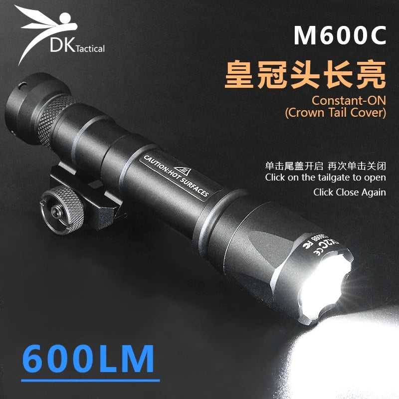 US Warehouse Tactical SF X300 X300U M600C M300 Flashlight Hunting Weapons Scout Light Airsoft Lamp Accessories Fit 20mm Rail