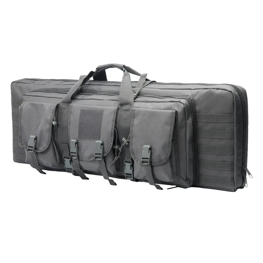 32 38 42 48 inch Tactical Double Rifle Case Mobile Rifle Bag Sniper Airsoft Gun Case Backpack Hunting Gun Holster