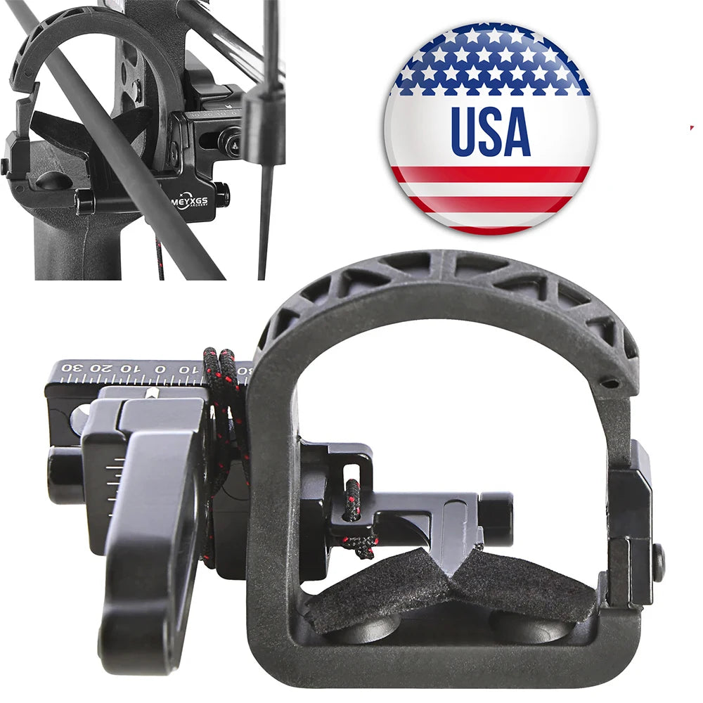 Drop Away Arrow Rest High Precision Clamps Buckle Quick Adjustment for Compound Bow Right Hand Fall Hunting Accessories