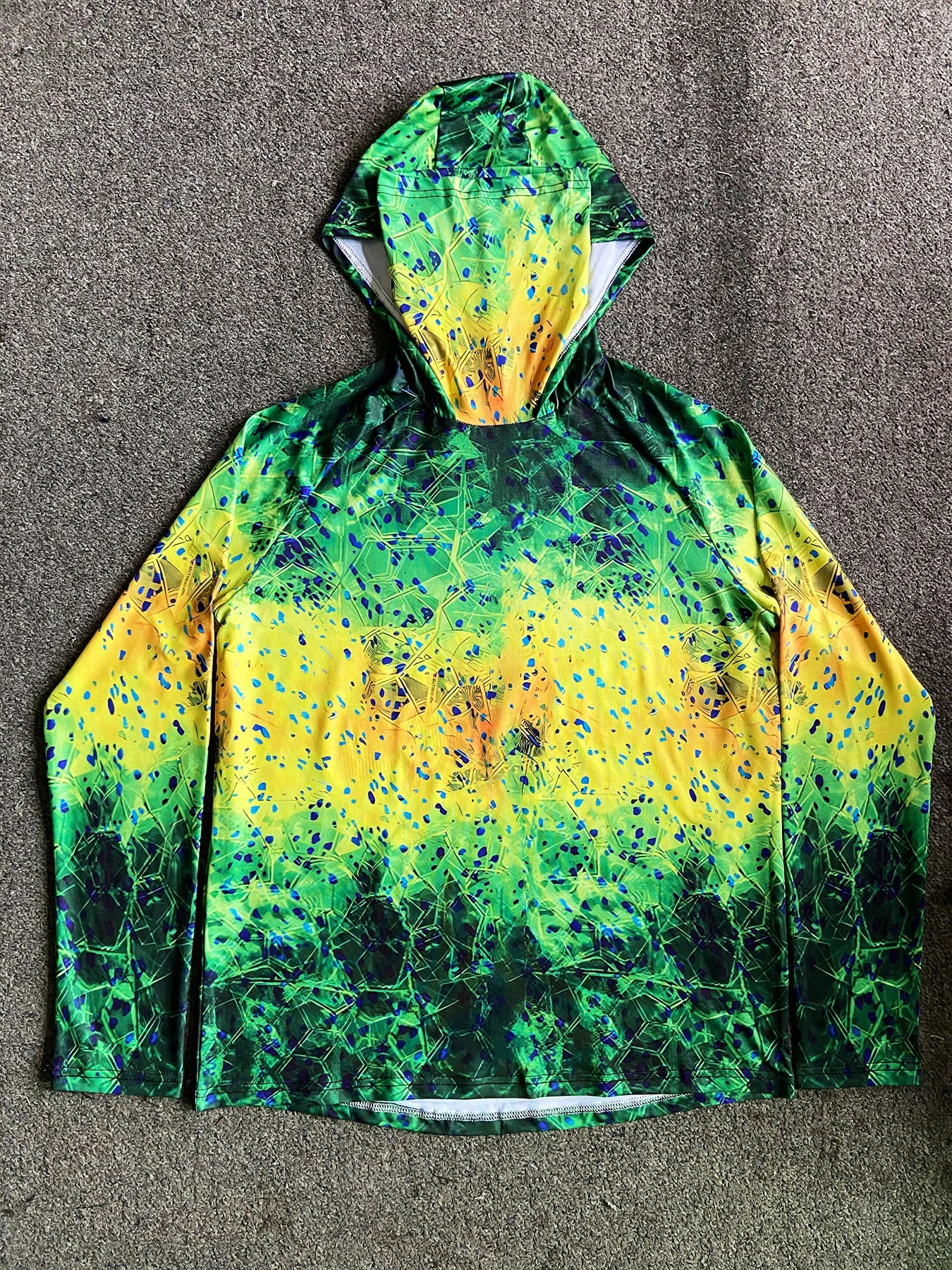 Fishing Hoodie Sailing Shirt Men Long Sleeve Sun Protection Hunting Jersey Performance Fish Gear Beach Tops Wear