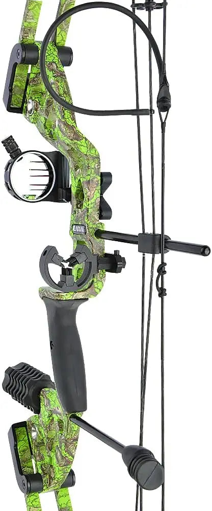 Archery Compound Bows Kit Draw Weight 30-55 lbs Hunting Bow IBO 310fps Adults Archery with Hunting Accessories - Right Handed