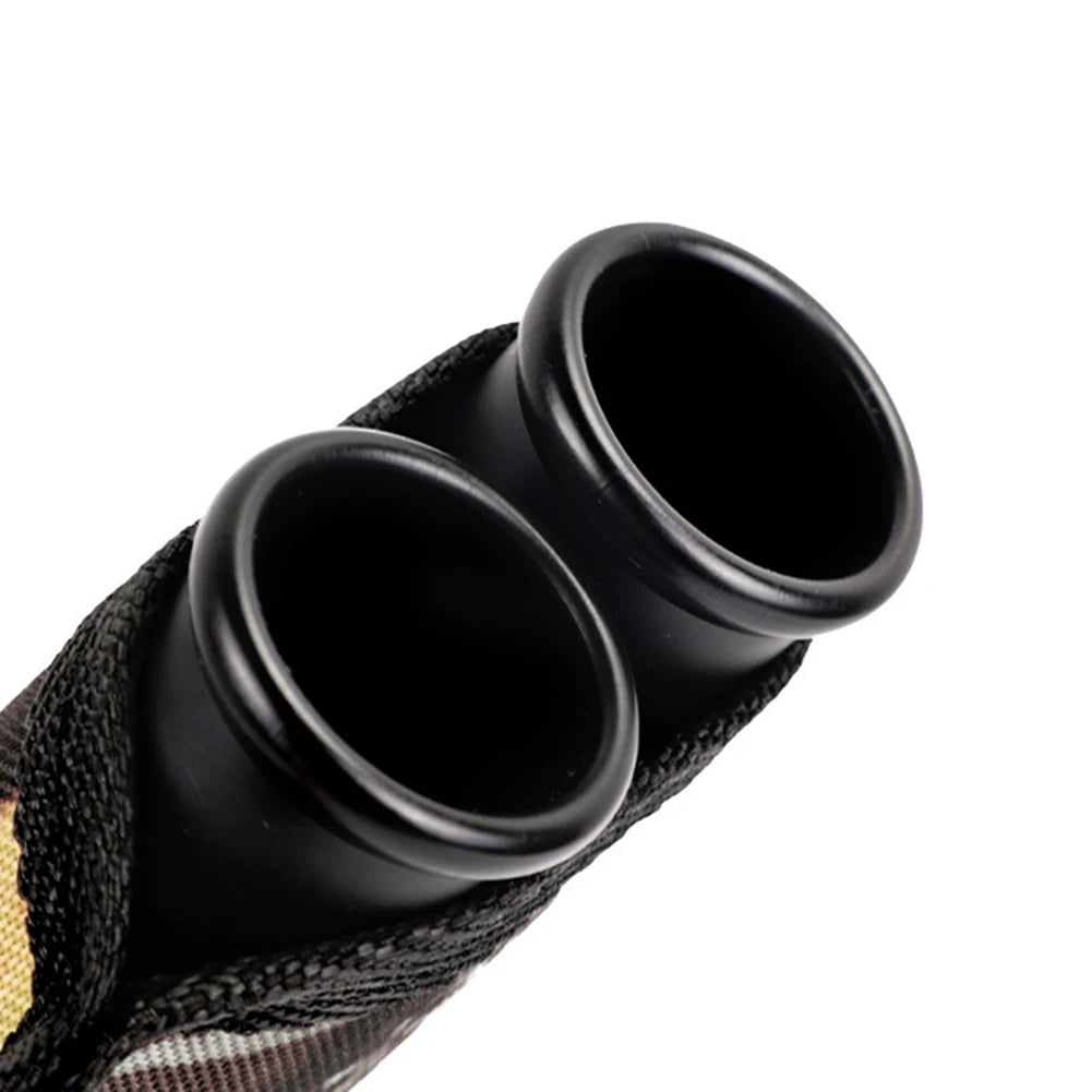 Waist Hanging Archery Arrows Holder Outdoor Accessories Double Tube Quiver Bags for Outdoor Hunting Storage