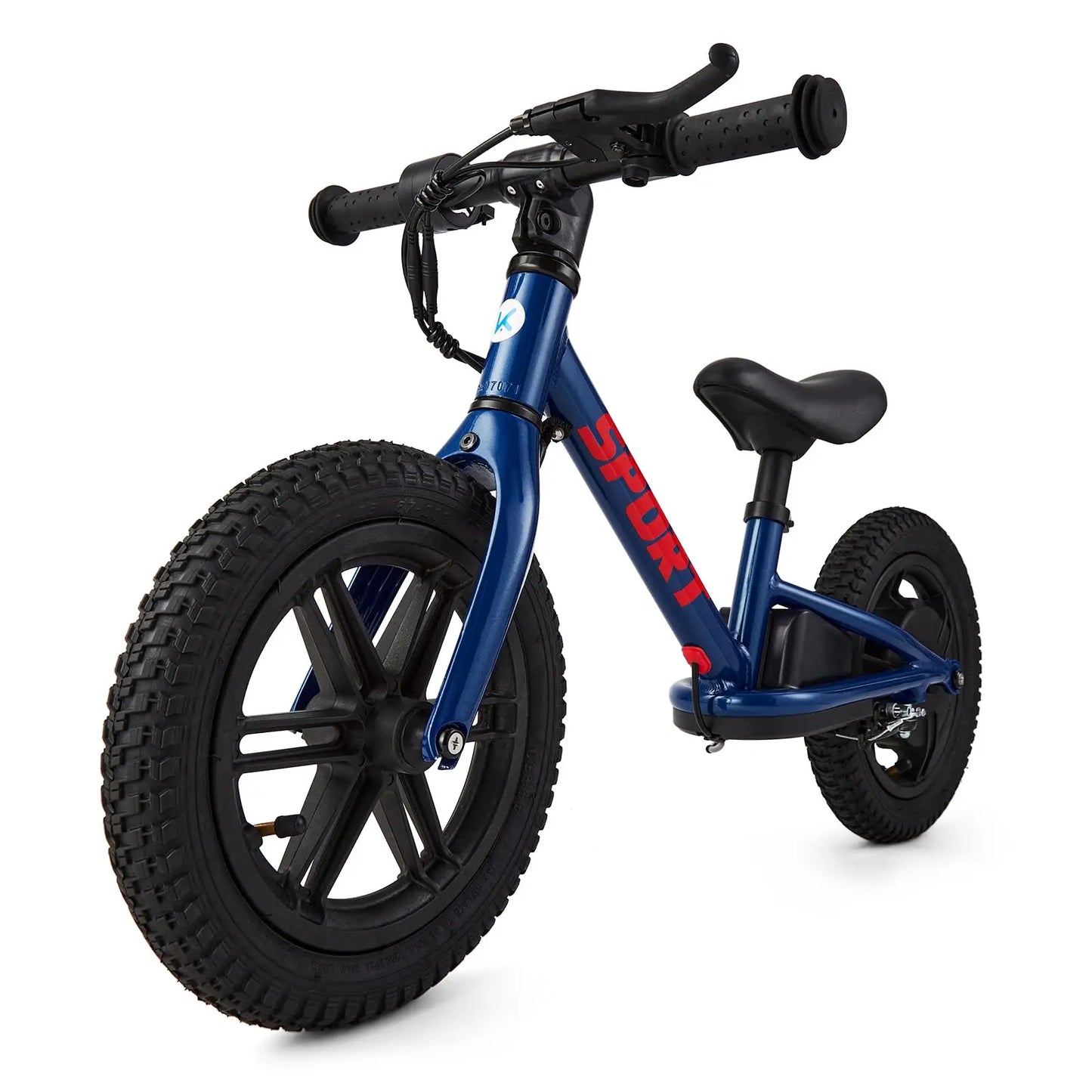 24V 100W Kids Electric Balance Bike, 12 Inch Pneumatic Tires, 2 Speed Modes, Adjustable Seat, E Dirt Bike For Boys Girls Ages 3-5