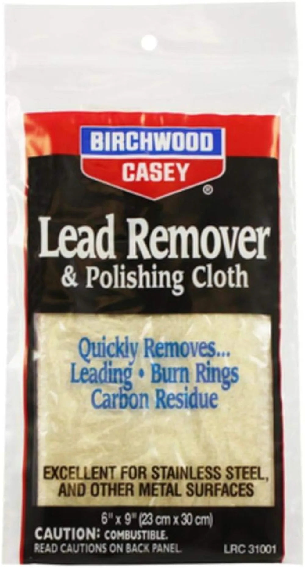 Gun Cleaning Cloth – Removes Rust, Lead & Plastic Buildup, 11x14 Inches, Durable & Effective