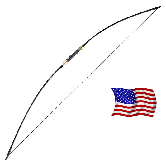 Hunting Takedown English Longbow Arrow Set 64.5'' Bow 60/65/70Ibs for Adults Archery Shooting Target RH LH Outdoor Sports
