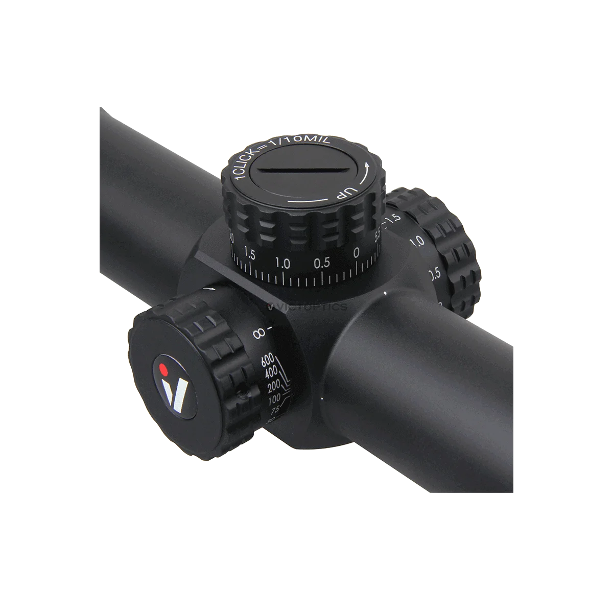 VictOptics S4 6-24x50 FFP Riflescope 1/10MIL Adjustment with Turret Lock Feature Wide Field of View Fit Airsoft