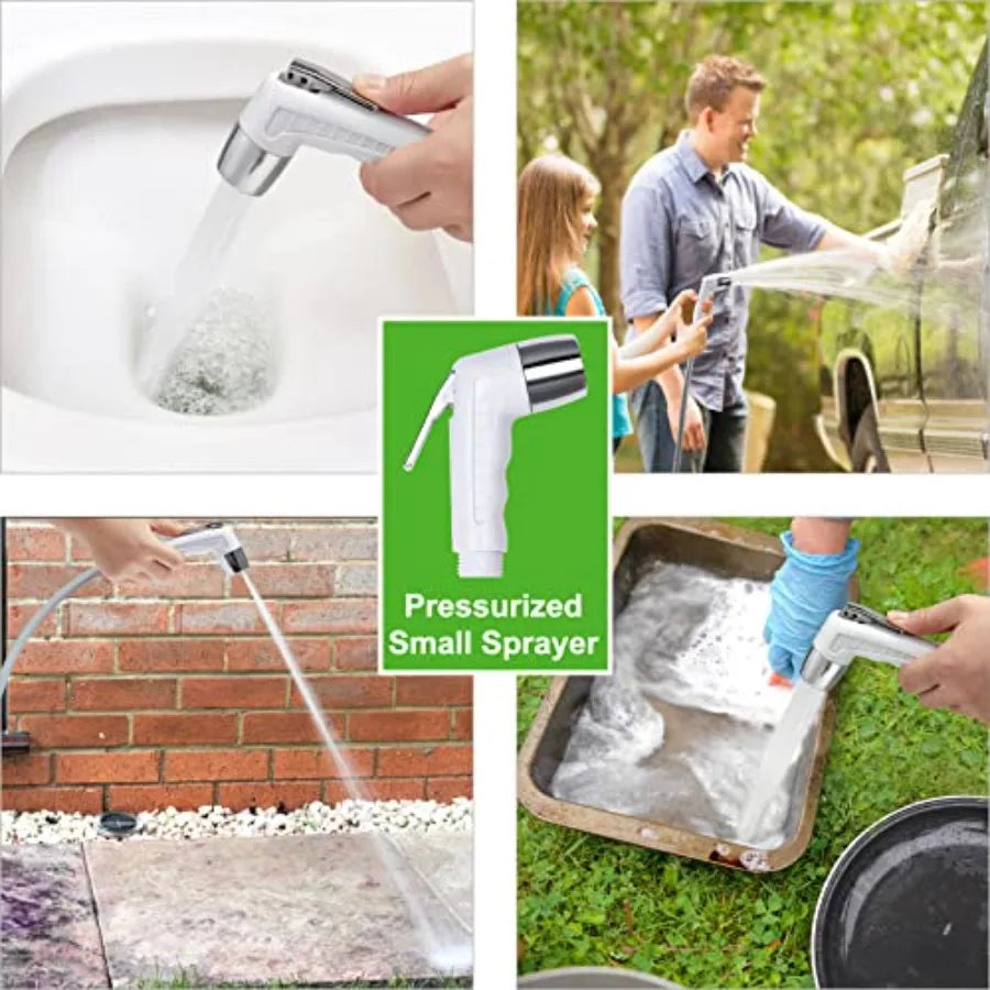 Portable Shower Portable Camp Shower Pump with Rechargeable Battery Portable Shower for Camping Portable Outdoor Shower Head fo