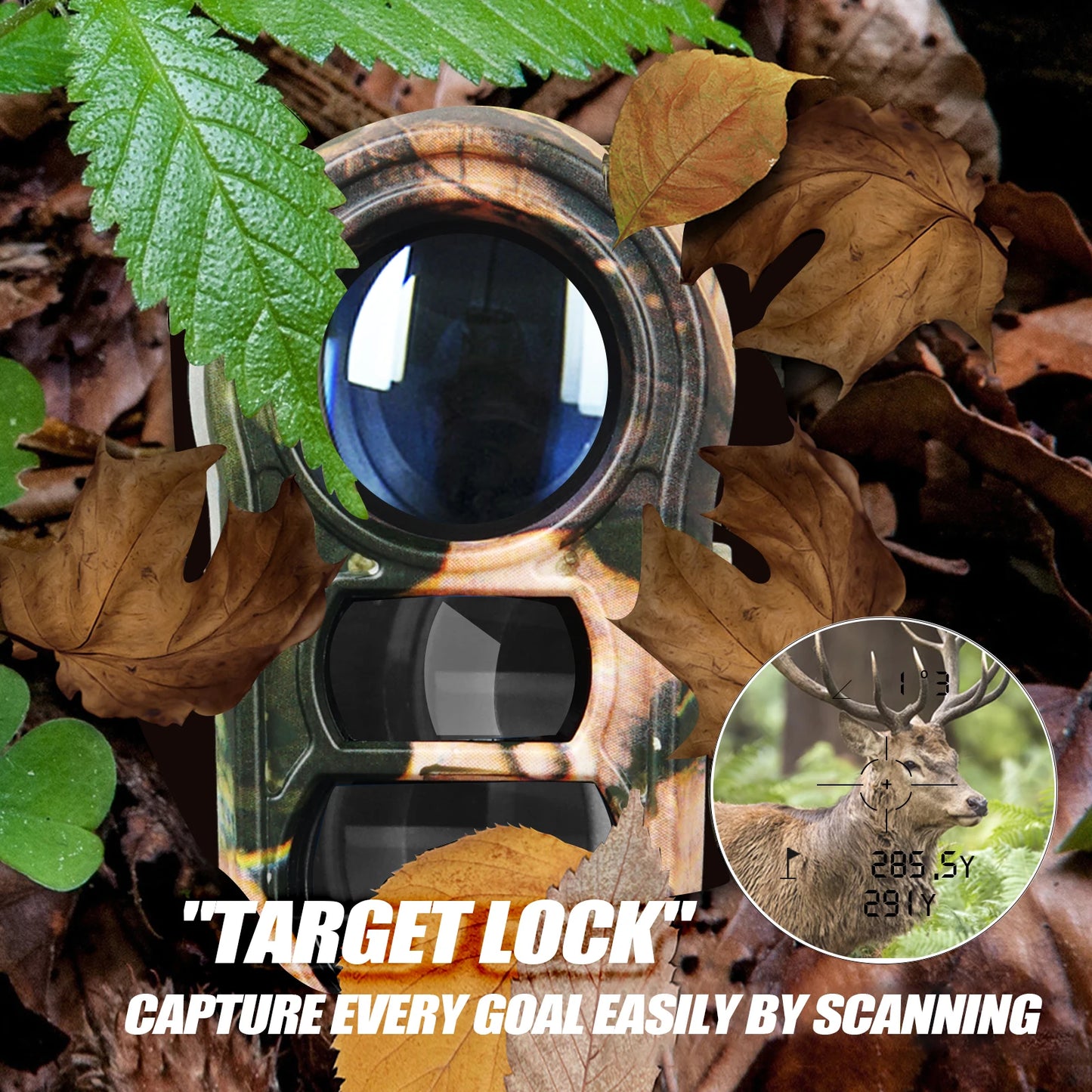 REVASRI 6x 1000M Rangefinder for Hunting, with Horizontal Vertical Distance Speed and Scan Modes, Range Finder Monocular