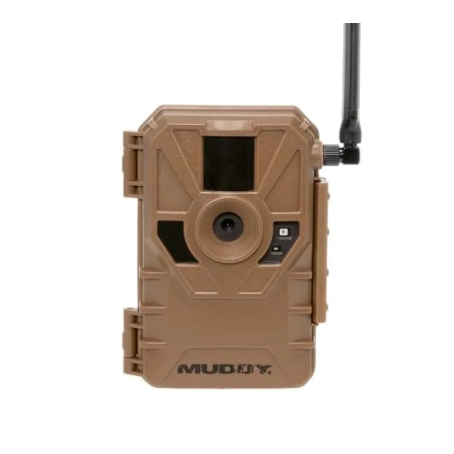Cellular Trail Camera for wildlife monitoring, 16 MP resolution, black housing, ultra-fast 0.2s trigger speed and 120ft night v