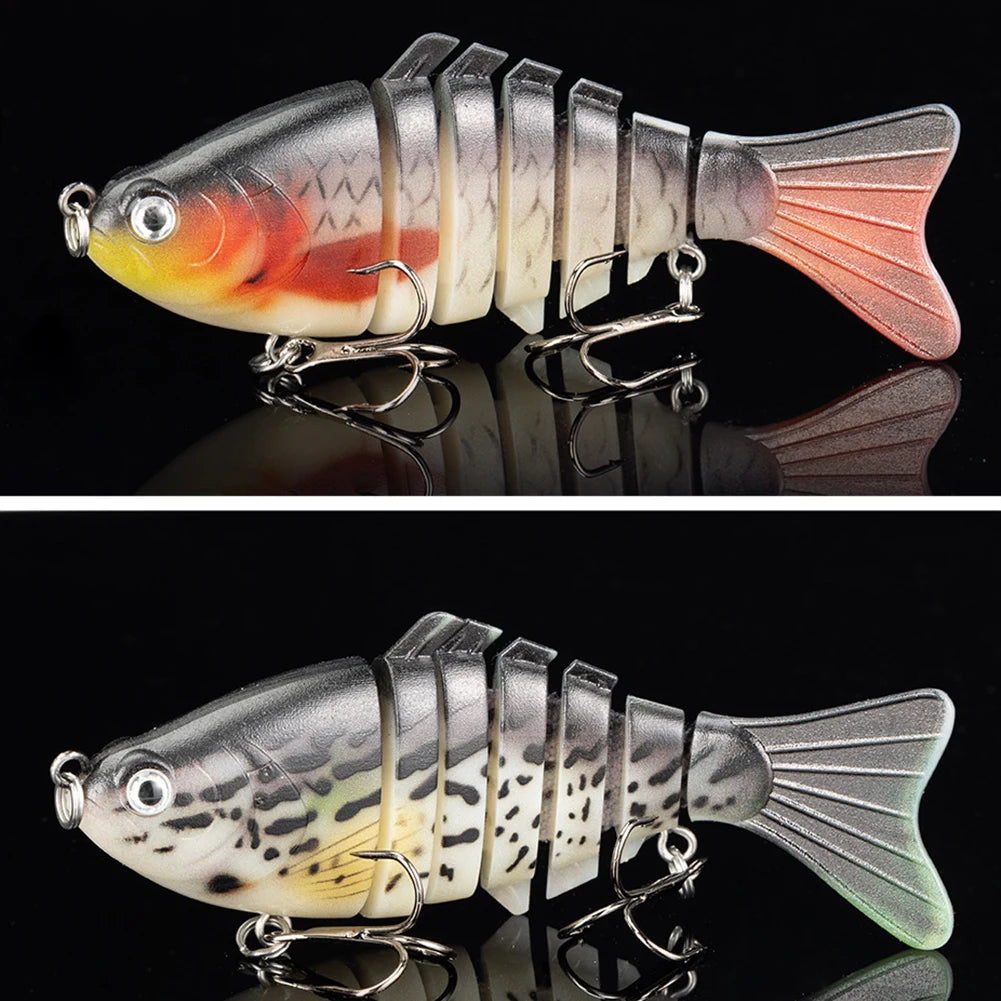 3/5/10Pcs Fishing Lures Multi Jointed Artificial Bait Slow Sinking Bionic Fishing Bait Fishing Gifts For Fishing Enthusiasts